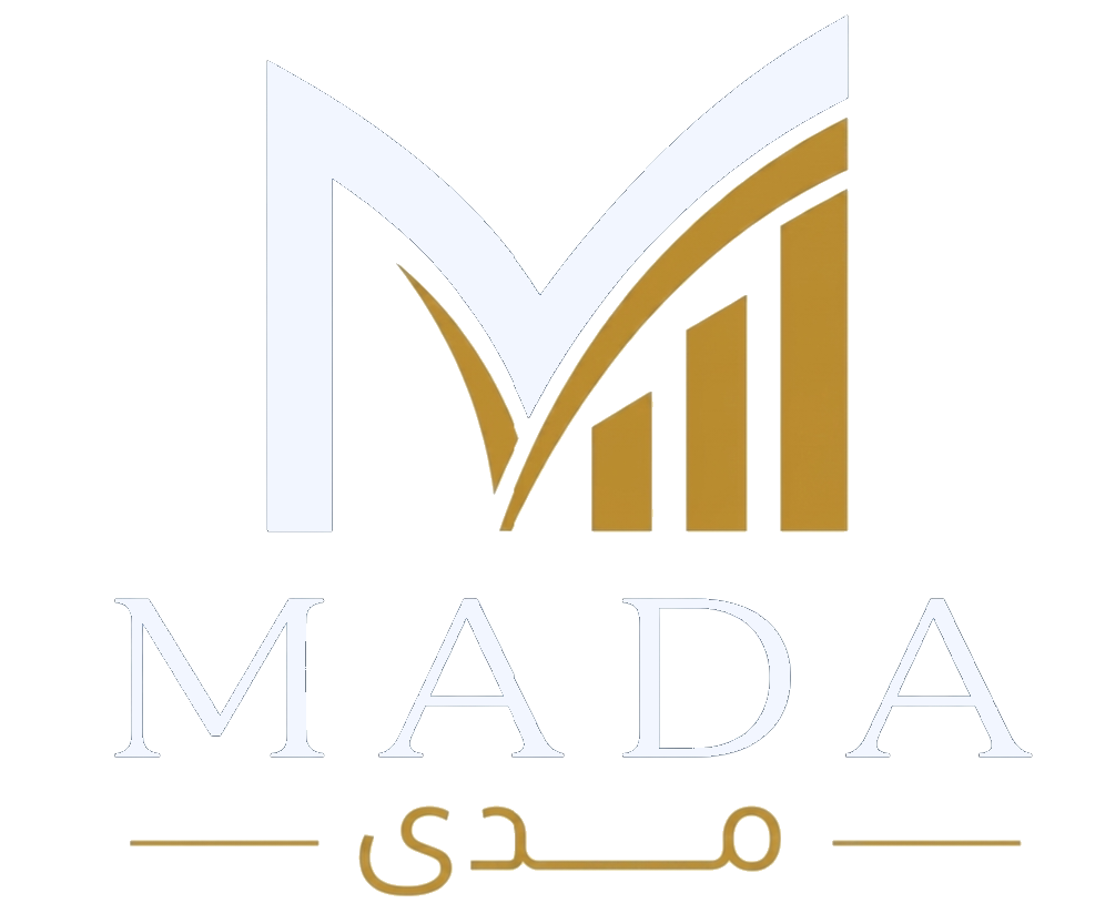 شعار شركة مدى للاستشارات وحلول الأعمال — استشارات إدارية ومالية وحلول أعمال